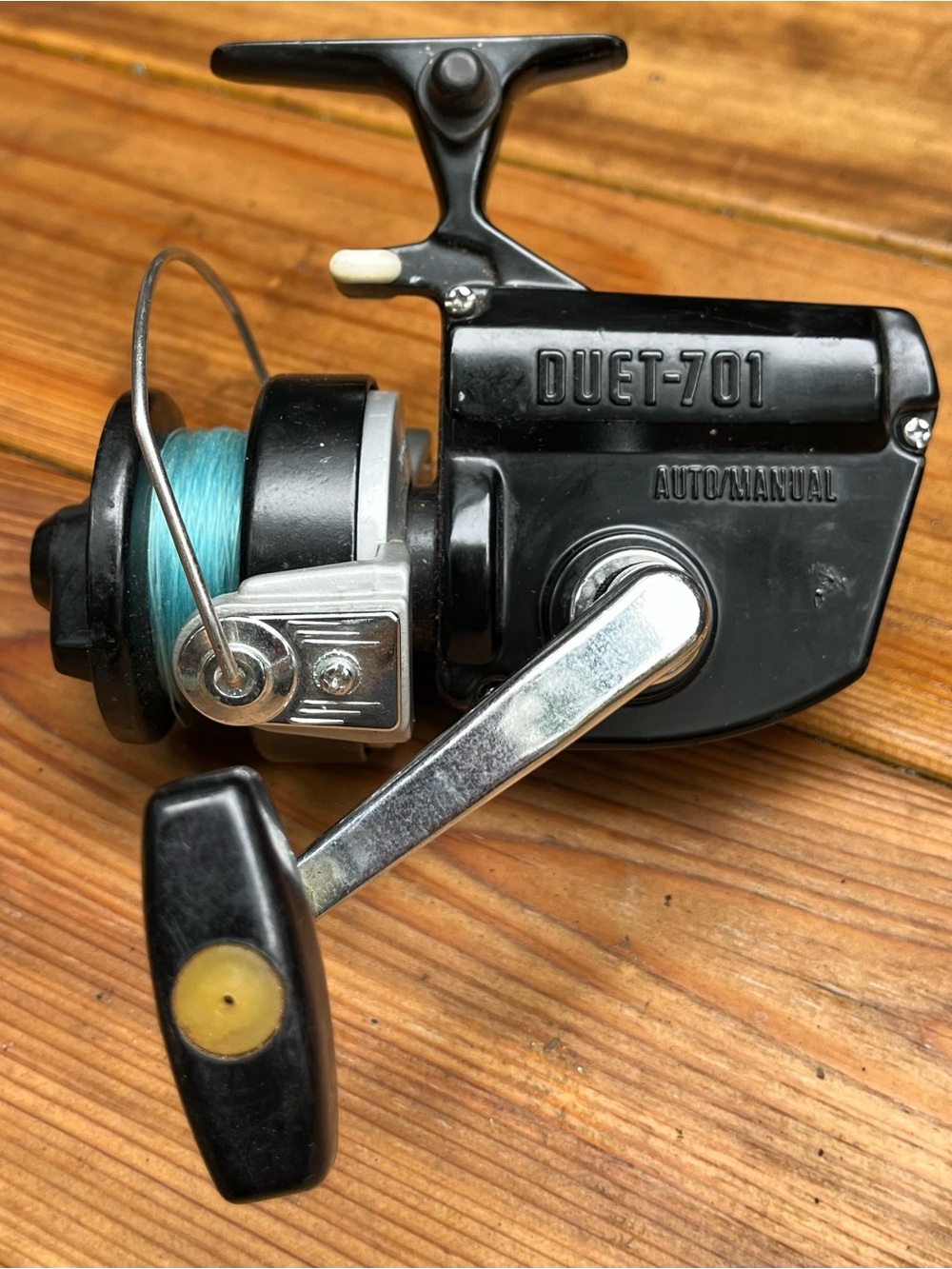 Rare Vintage Duet 701 Reel Auto manual Fishing Reel Electric Made in Japan